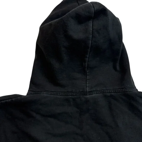 Meshuggah Immutable Black Full Zip Hoodie Big Logos Band Merch Men's Size L